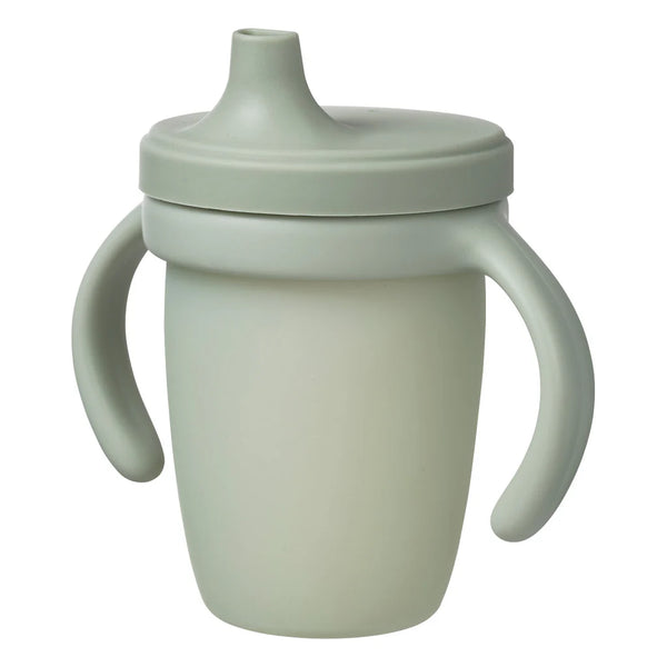 silicone spout cup - sage - B Box