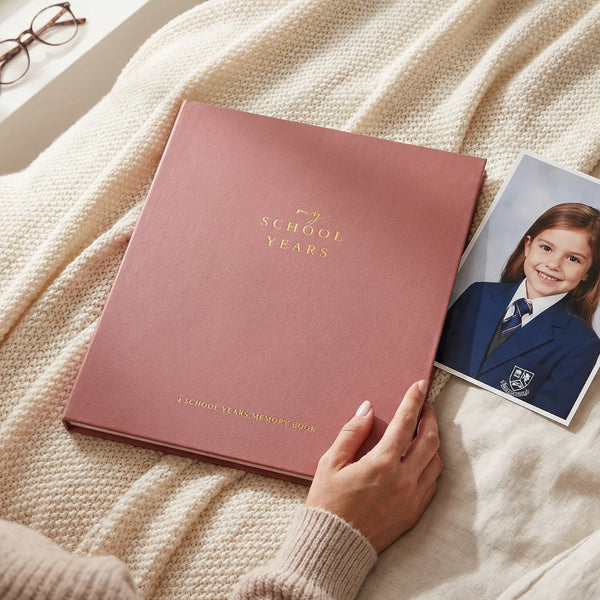 Evergreen - School Memory Book (Blush) - Peachly