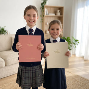 Evergreen - School Memory Book (Blush) - Peachly