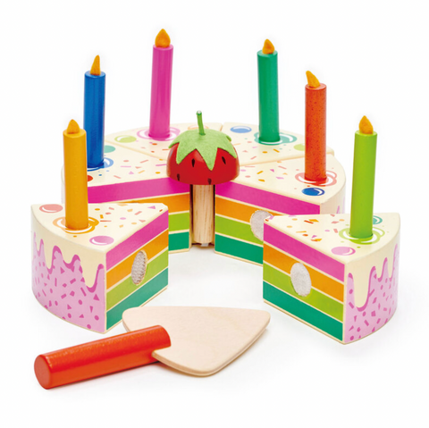 Rainbow Birthday Cake - Tender Leaf Toys