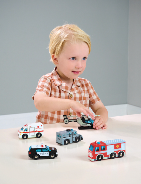 Emergency Vehicles - Tender Leaf Toys