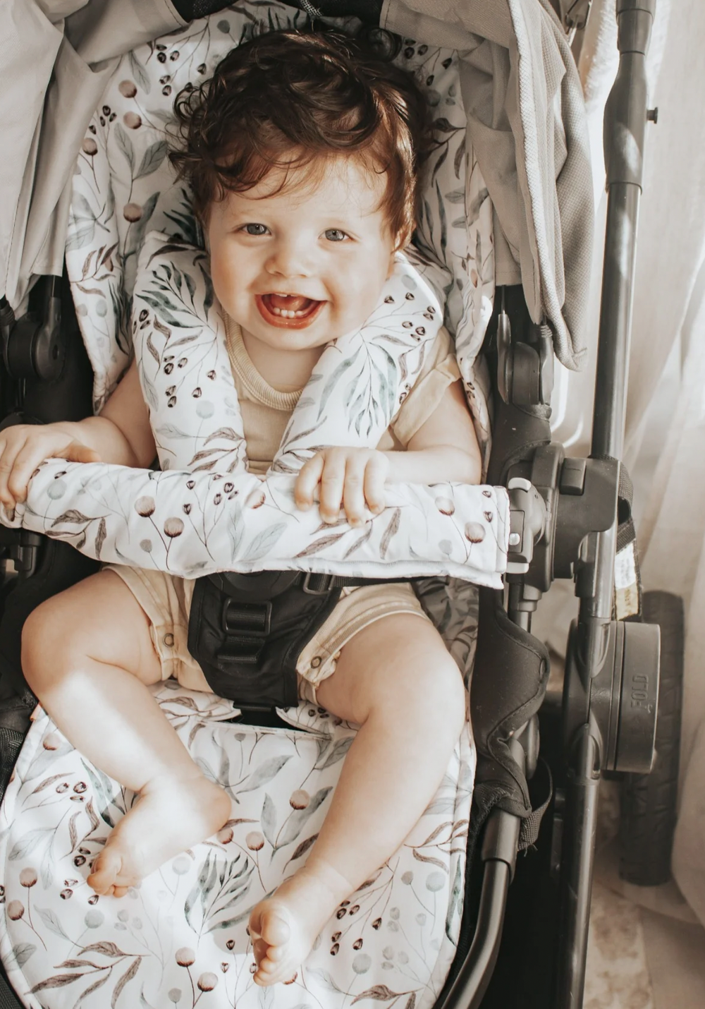 Pram Liner | Botanical - Bambella Designs