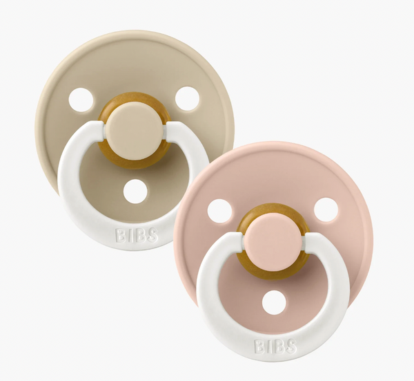 Bibs Dummies - Size One - Night Glow Blush / Vanilla - BIBS Denmark