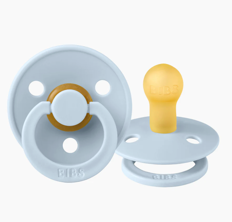 Bibs Dummies - Size Three - Baby Blue - BIBS Denmark