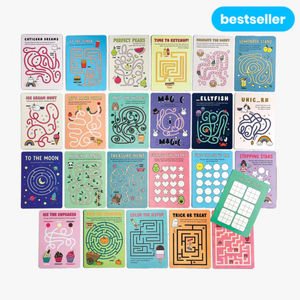 Activity Cards – Mini Mazes - Ooly
