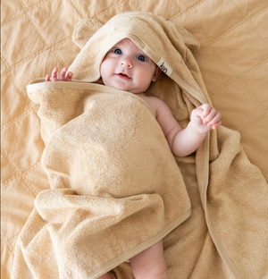 Hooded Towel - Oat - Kiin