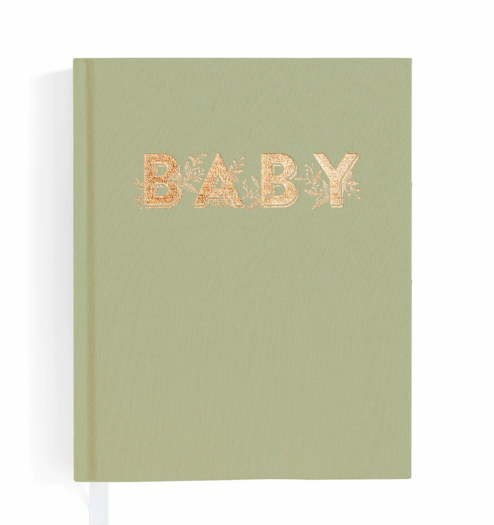 Mini Baby Book Sage - Fox & Fallow