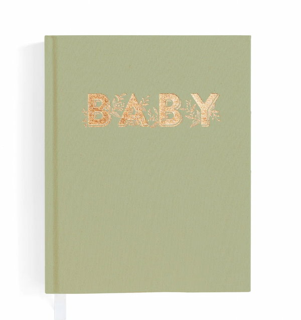Mini Baby Book Sage - Fox & Fallow