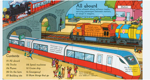 Look Inside Things That Go - A lift the flap book