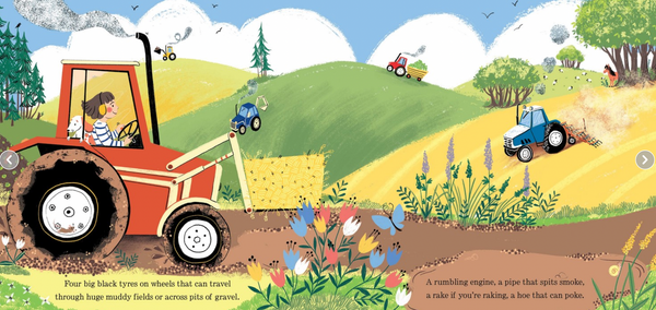All of the Factors of Why I Love Tractors - Board Book