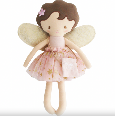 Tilly the Tooth Fairy 35cm Blush Gold - Alimrose