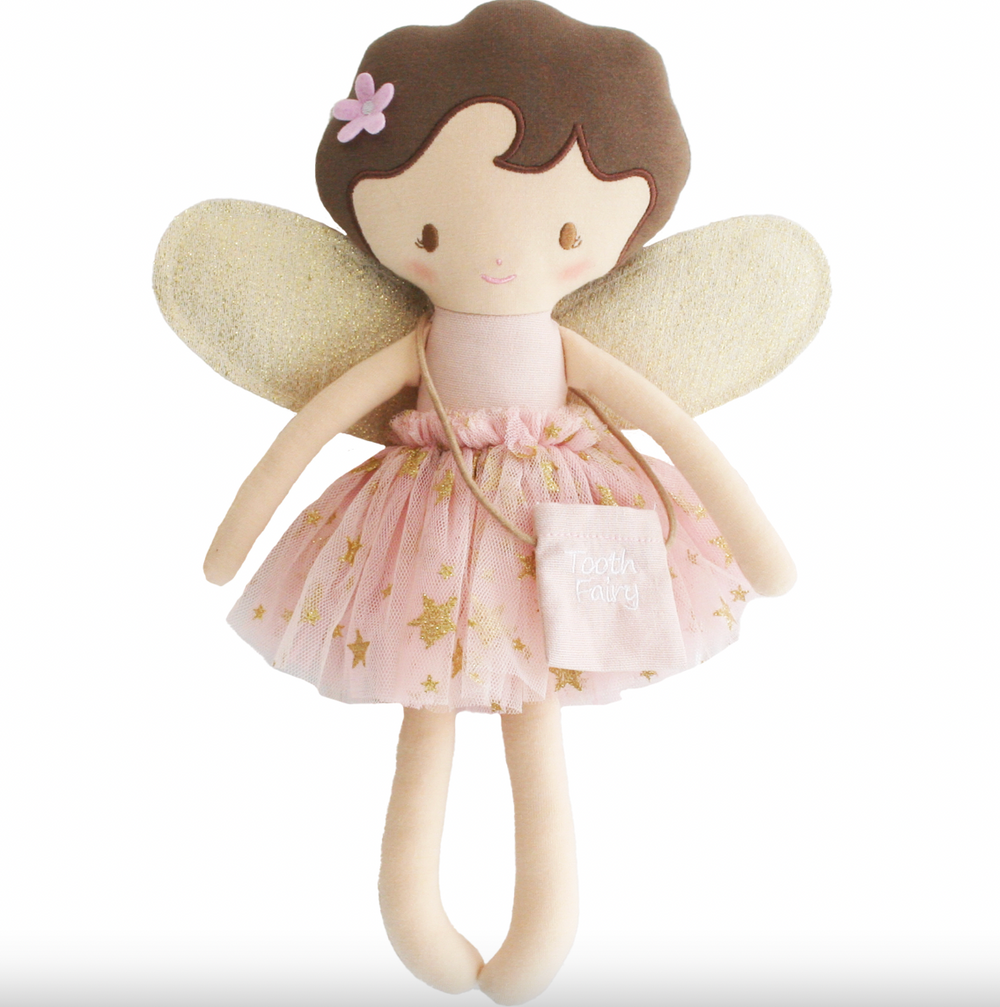 Tilly the Tooth Fairy 35cm Blush Gold - Alimrose