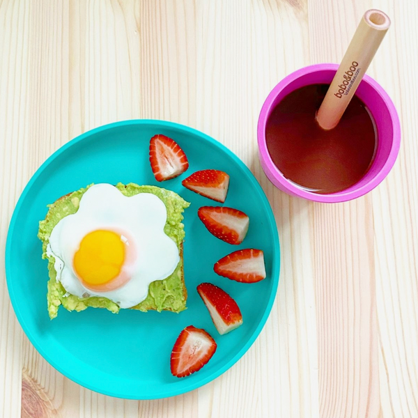 Plant-Based Plates (20cm) - Individual - Green - Bobo & Boo