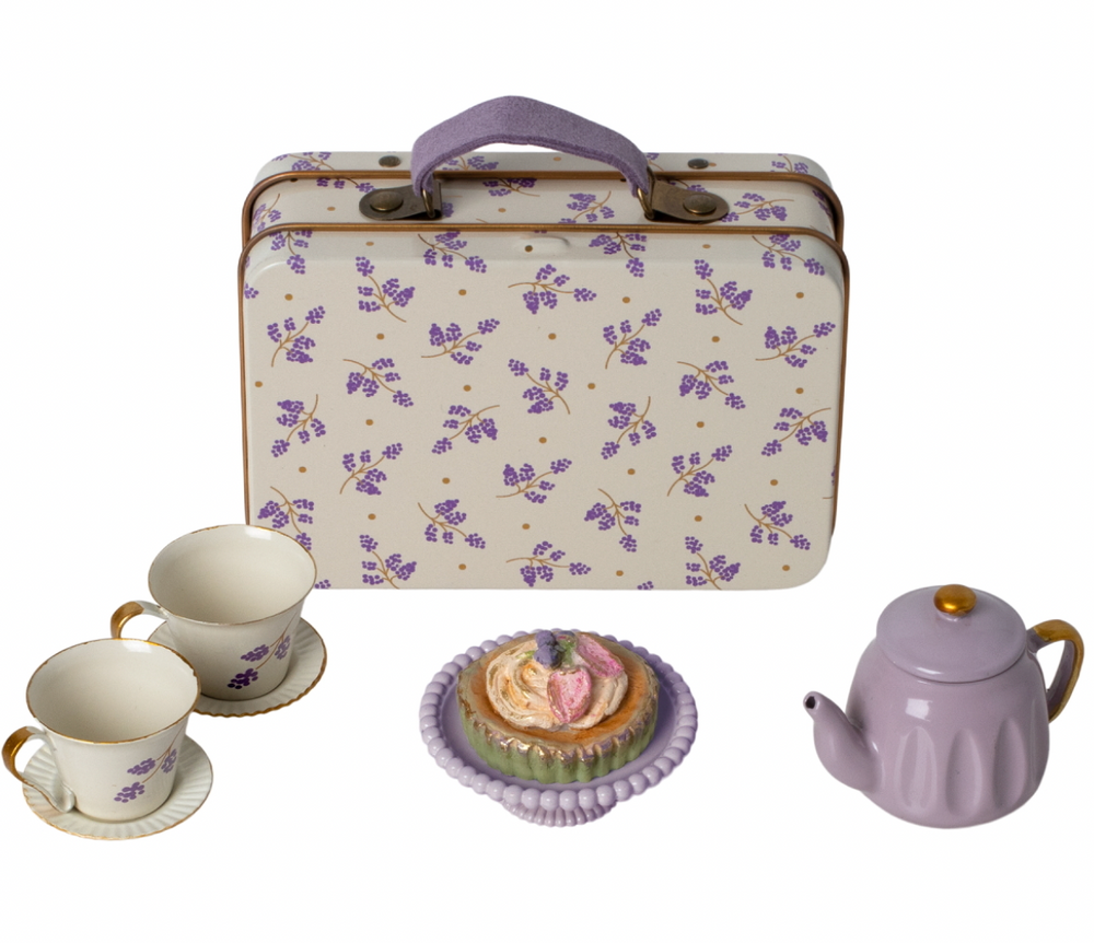 Afternoon Tea Set Purple Madelaine - Maileg