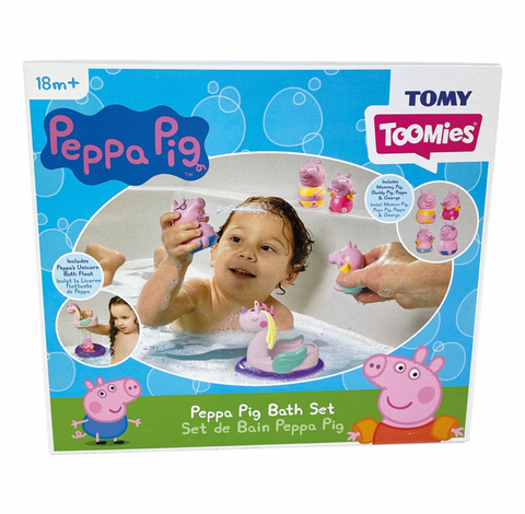 Peppa Pig Bath Set - Tomy