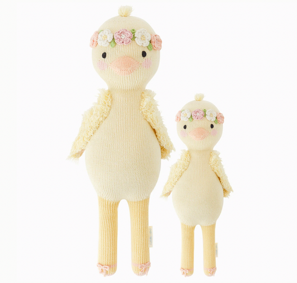 Flora the Duckling - Mauve - Cuddle & Kind