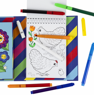 *Colour Change Colouring Set - Garden Friends - Tiger Tribe