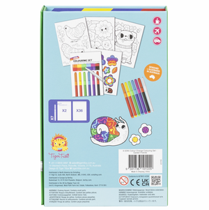 *Colour Change Colouring Set - Garden Friends - Tiger Tribe