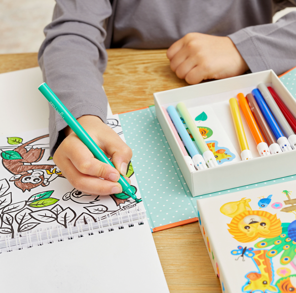 Colouring Set - Zoo - Tiger Tribe