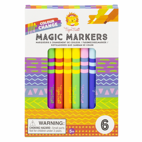 Colour Change Magic Markers - Tiger Tribe