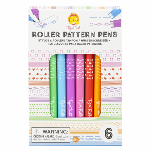 Roller Pattern Pens - Tiger Tribe
