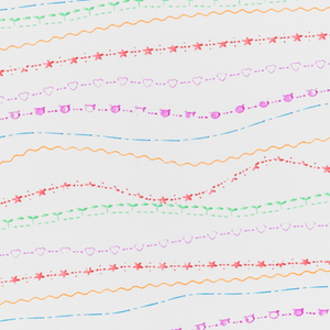 Roller Pattern Pens - Tiger Tribe