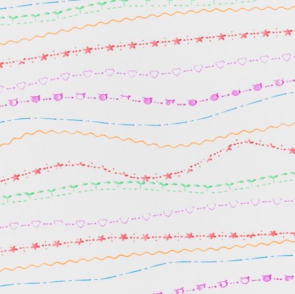 Roller Pattern Pens - Tiger Tribe
