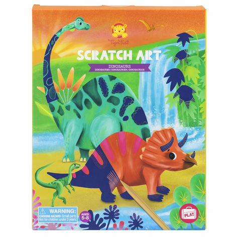 Scratch Art - Dinosaurs - Tiger Tribe