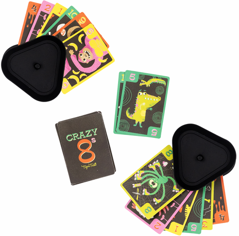 Crazy 8s + Go Fish! - Card Game Set - Tiger Tribe