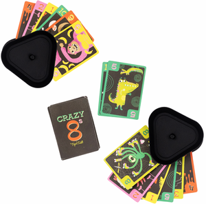 Crazy 8s + Go Fish! - Card Game Set - Tiger Tribe