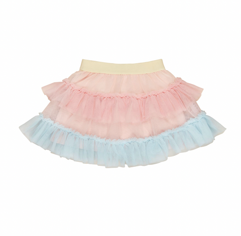 Rainbow Tulle Skirt - Huxbaby DISCOUNTED