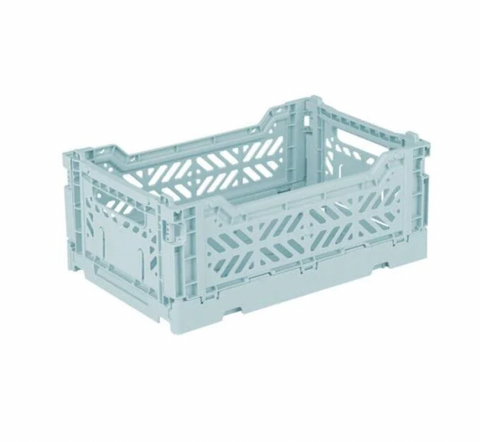 Folding Crate - Arctic Blue - Aykasa