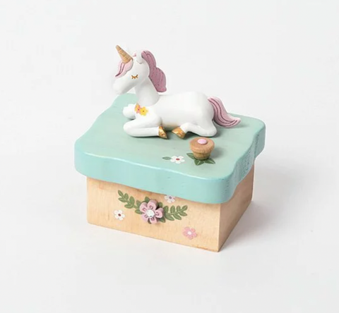 Sitting Unicorn Mini Music Box - Wooderful Life