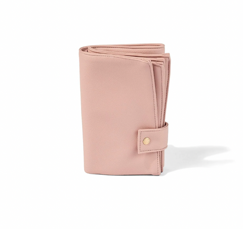 Nappy Changing Pouch - Pink Faux Leather - OIOI