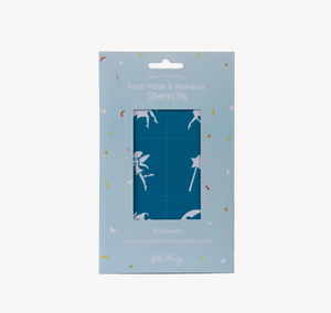 Reusable Adhesive Face Paint & Makeup Stencils