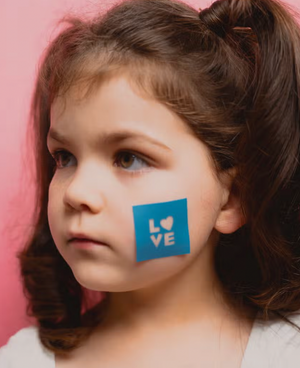 Reusable Adhesive Face Paint & Makeup Stencils