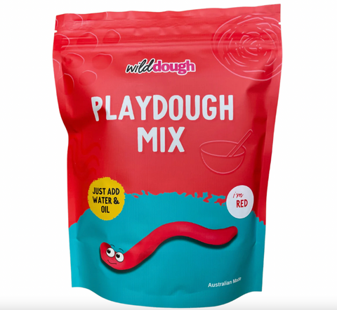 DIY Playdough Mix - Red - Wild Dough