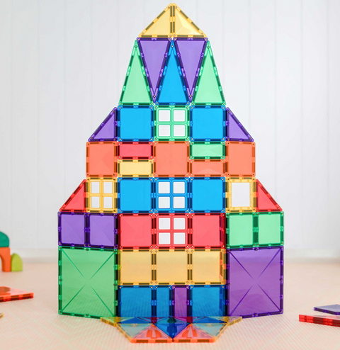 Rainbow Creative Pack - 102 pieces - Connetix Tiles
