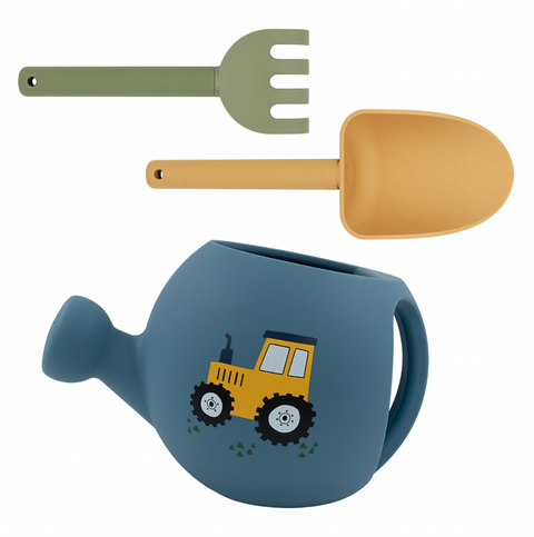 My First Gardening Set - Blue Tractor - Living Textiles