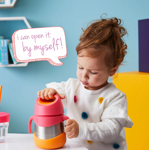Insulated food jar - strawberry shake - B Box