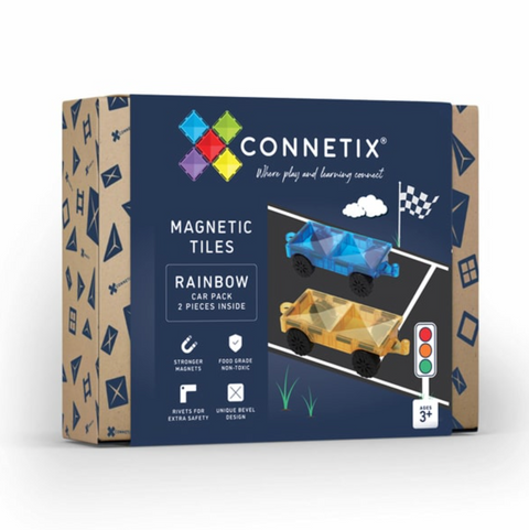 Car Pack - 2 pc - Connetix Tiles