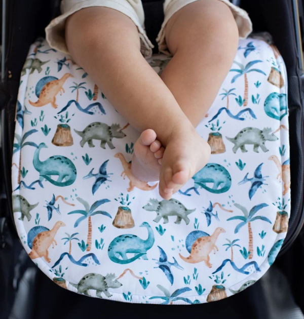 Pram Liner | Wild Dinosaurs - Bambella Designs