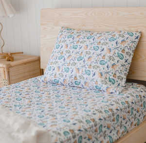 Waterproof Standard Pillowcase | Wild Dinosaurs - Bambella Designs DISCOUNTED