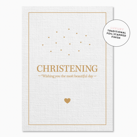 Christening - Card - Just Smitten