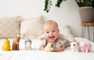 Teether | Rattle | Bath Toy - Chicken - Tikiri