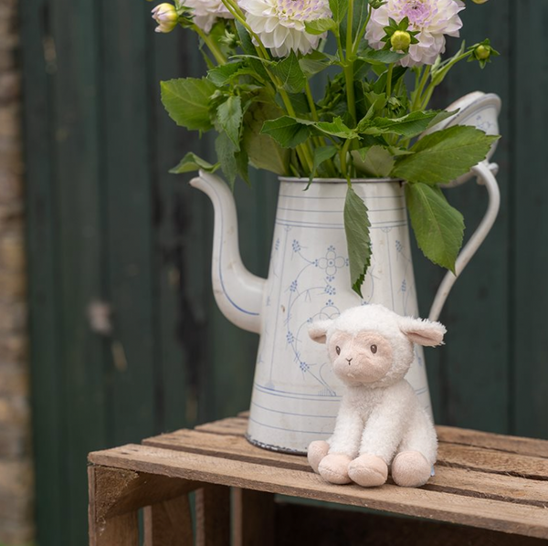 Cuddle Sheep 17cm Little Farm - Little Dutch