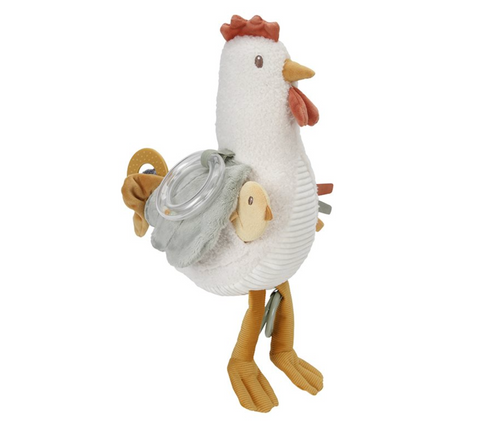 Activity chicken 25cm Little Farm - Little Dutch