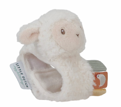 Wrist rattle sheep Little Farm - Little Dutch
