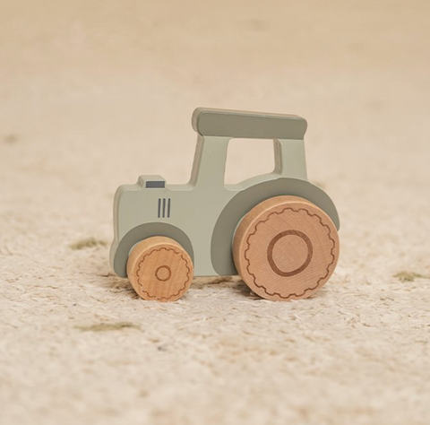 Wooden Tractor Little Farm - Little Dutch