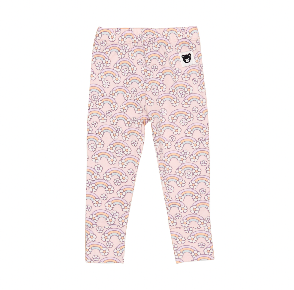 Flowerbow Leggings - Memory Lane - Huxbaby DISCOUNTED